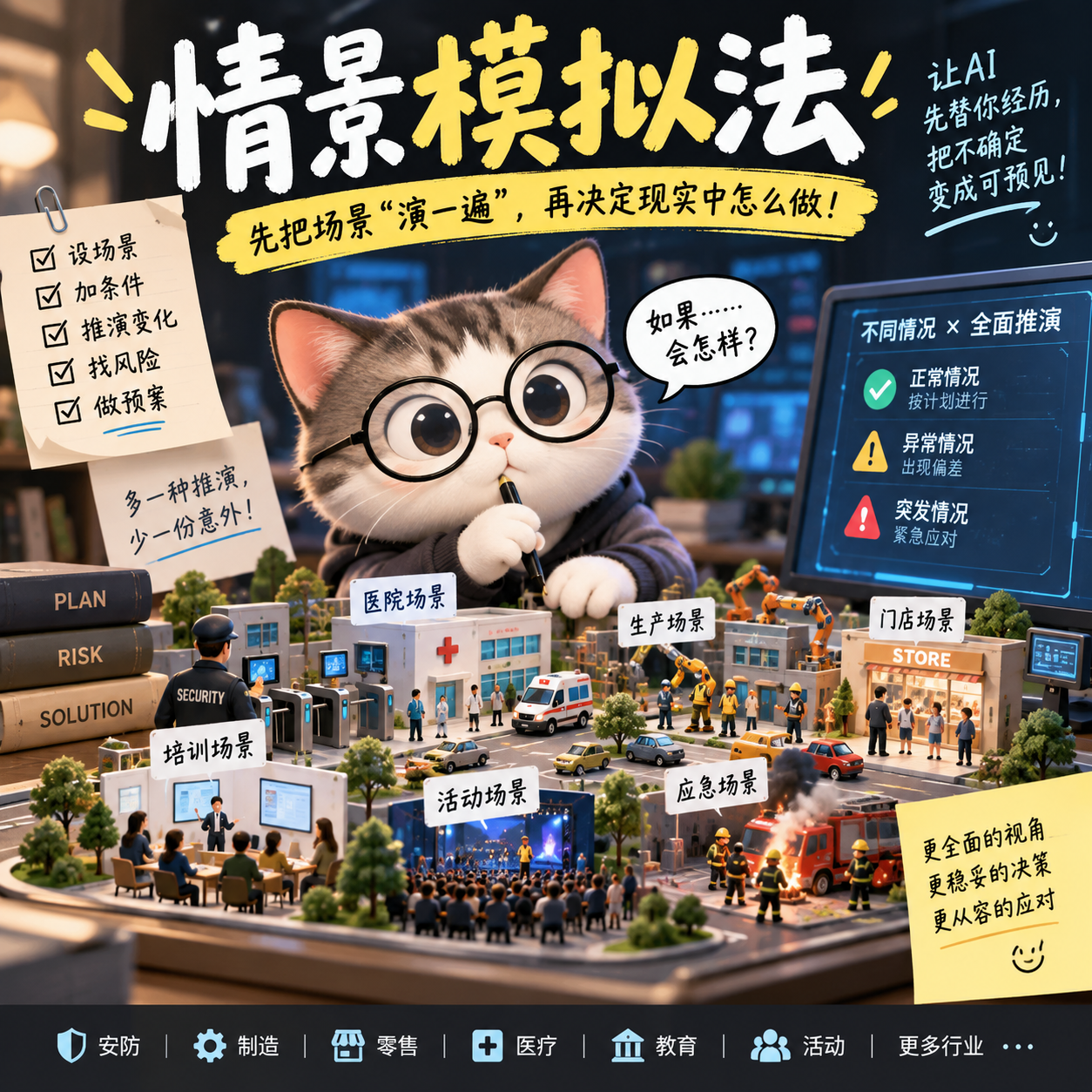 情景模拟法