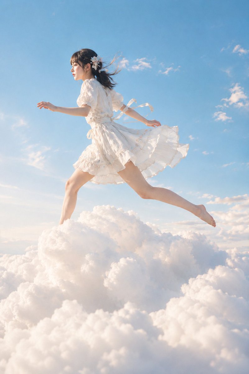 云端奔跑者梦幻肖像生成指南