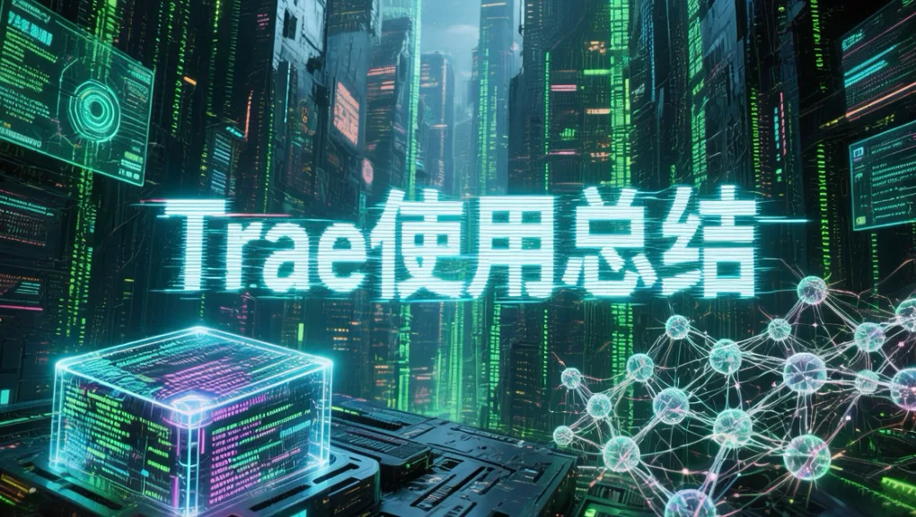 AI 编程神器 Trae！10 分钟写完 200 行代码，打工人直接下班-Trae使用总结 封面